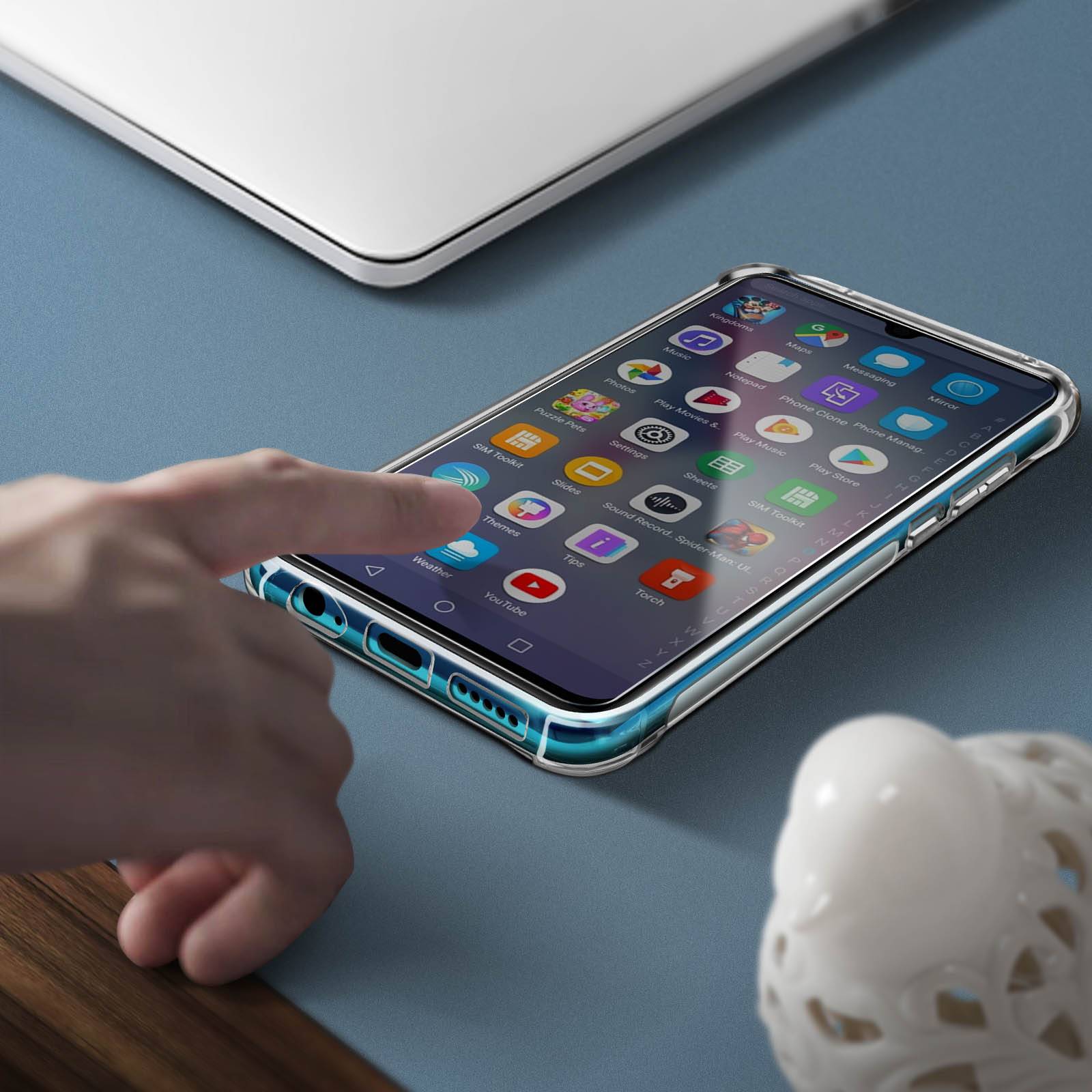 Pack Protection Huawei P30 Coque Souple + Film Verre Trempé 9H-2