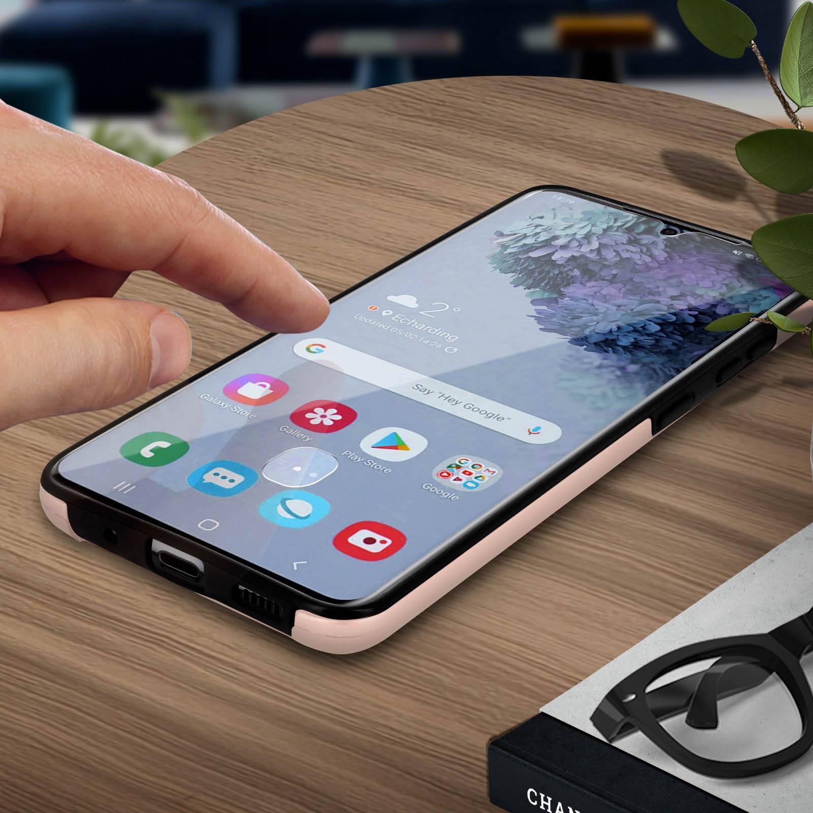 Coque pour Samsung Galaxy S20 Protection Arrière Rigide et Avant Souple-2