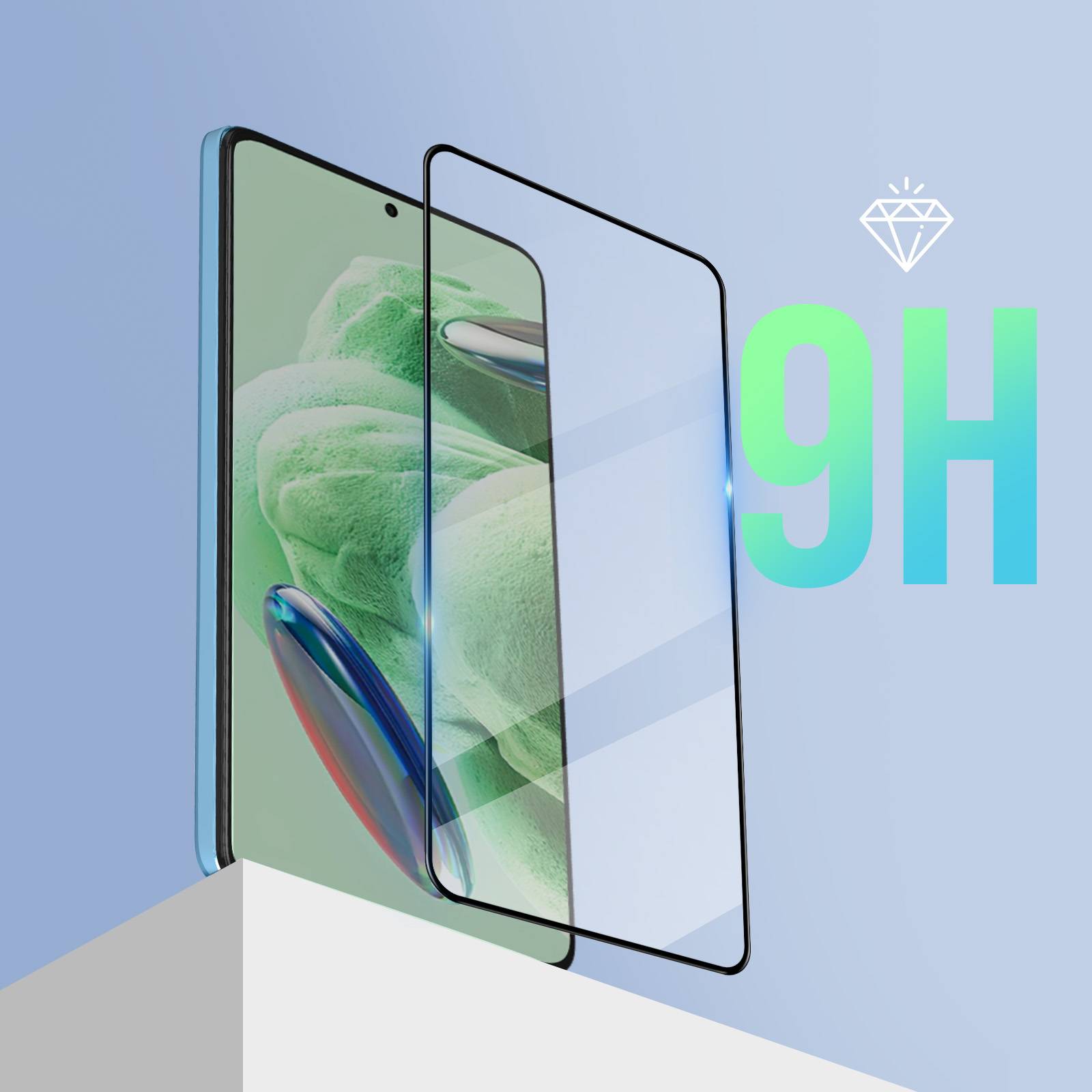 Verre Trempé pour Xiaomi Redmi Note 12 4G et 5G Adhésion totale Biseauté 5D-2