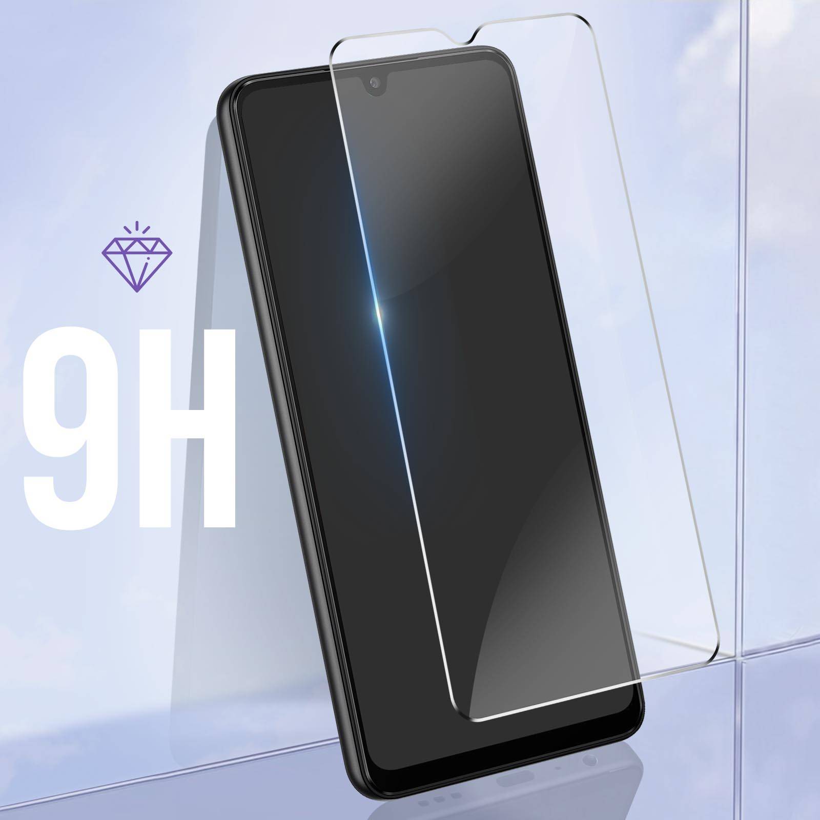 Verre Trempé pour Samsung Galaxy A34 Anti-rayures Anti-traces-2