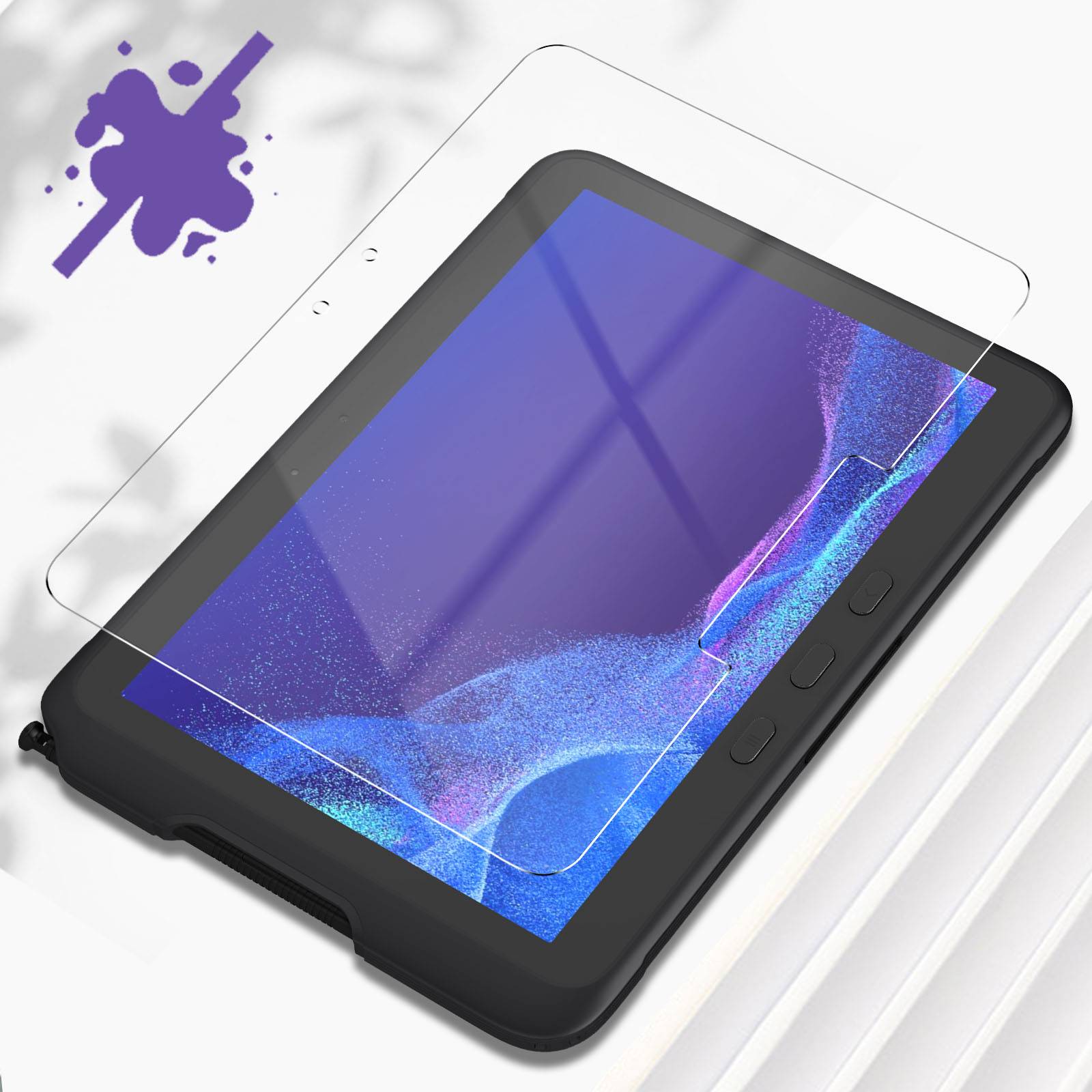 Film écran pour Galaxy Tab Active 5 Pro / 4 Pro et Active Pro 10.1 Dureté 9H-3