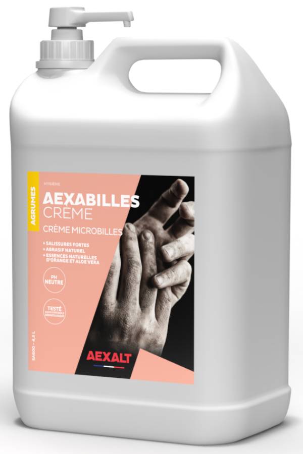 AEXABILLES CREME - Crème microbilles - 4.5L-0
