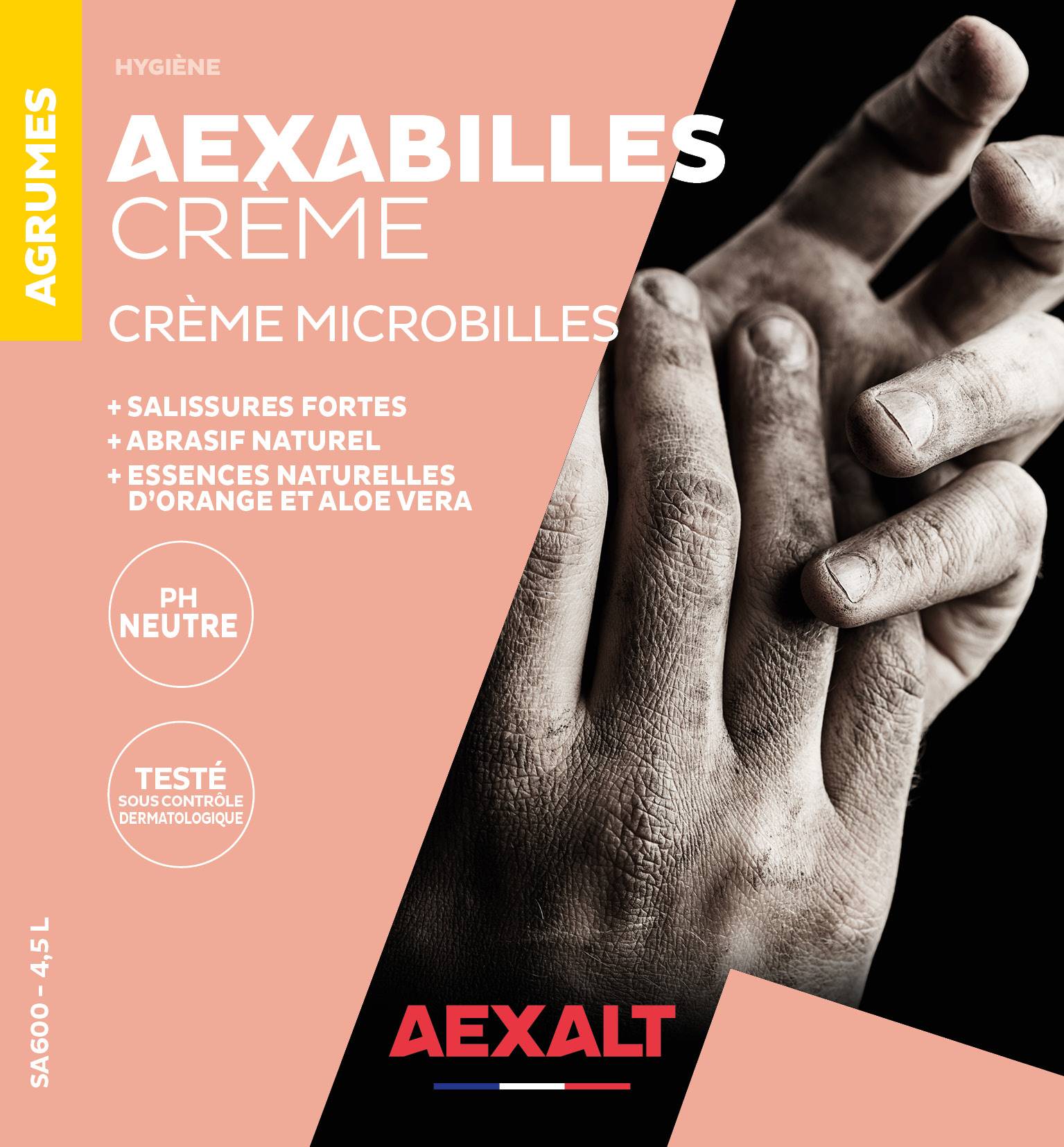AEXABILLES CREME - Crème microbilles - 4.5L-2