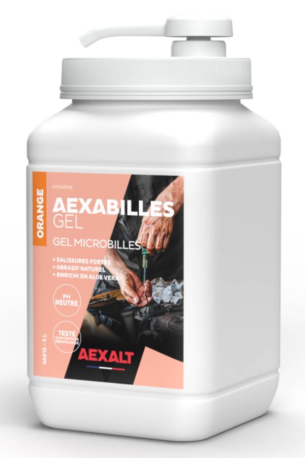 AEXABILLES GEL ORANGE - Gel microbilles parfum orange - 3L