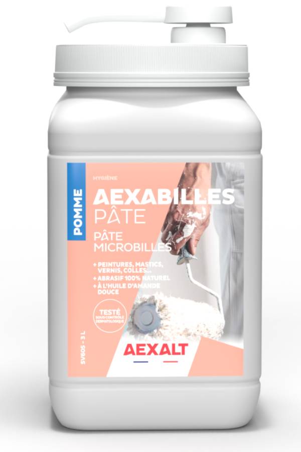 AEXABILLES PÂTE - Pâte microbilles parfum pomme - 3L-1