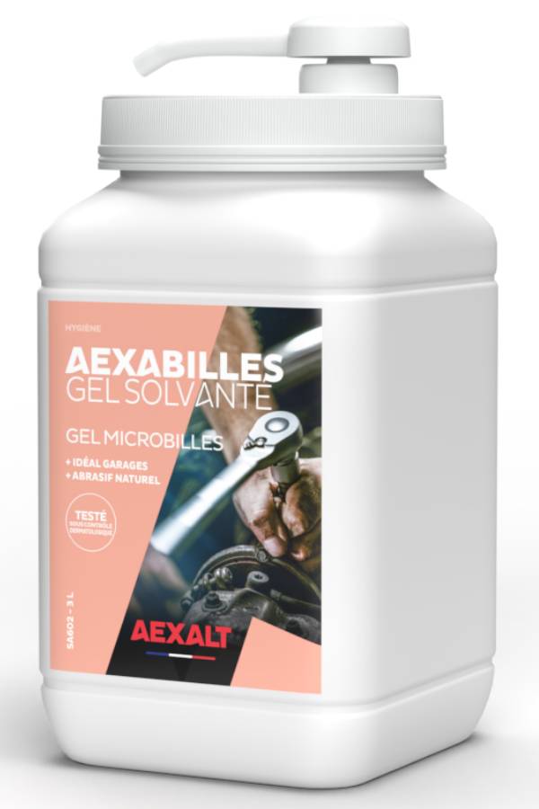AEXABILLES GEL SOLVANTE - Gel microbilles solvanté - 3L