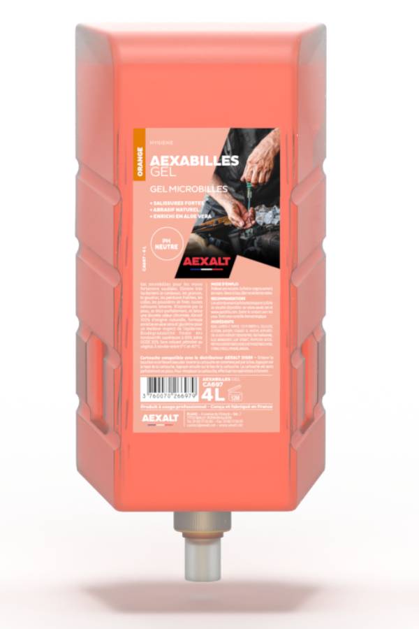 AEXABILLES GEL ORANGE - Gel microbilles parfum orange - 4L-1