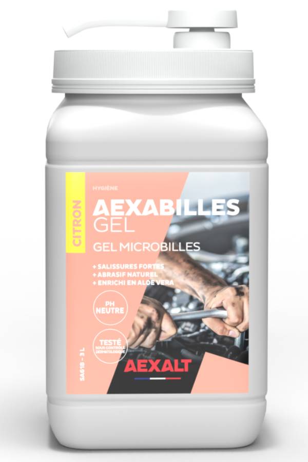 AEXABILLES GEL CITRON - Gel microbilles parfum citron - 3L-1