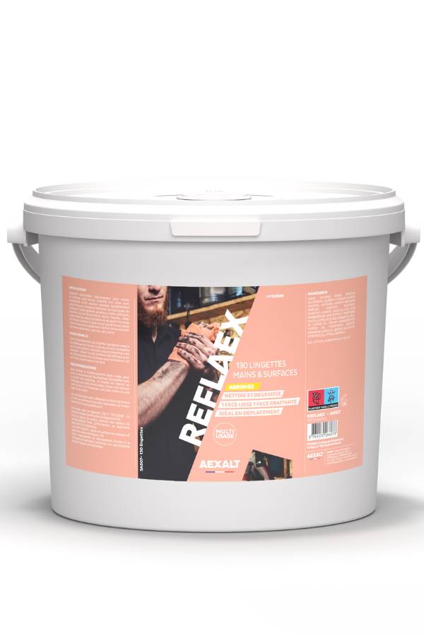 REFLAEX - Lingettes mains et surfaces - 130 lingettes-1