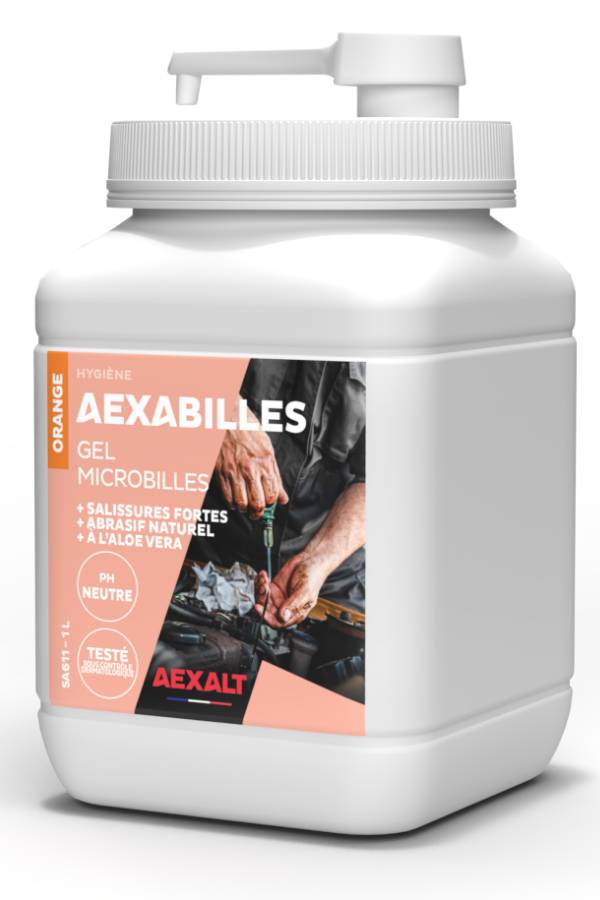 AEXABILLES GEL ORANGE - Gel microbilles parfum orange - 1L-0