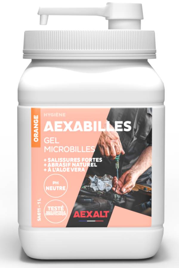 AEXABILLES GEL ORANGE - Gel microbilles parfum orange - 1L-1