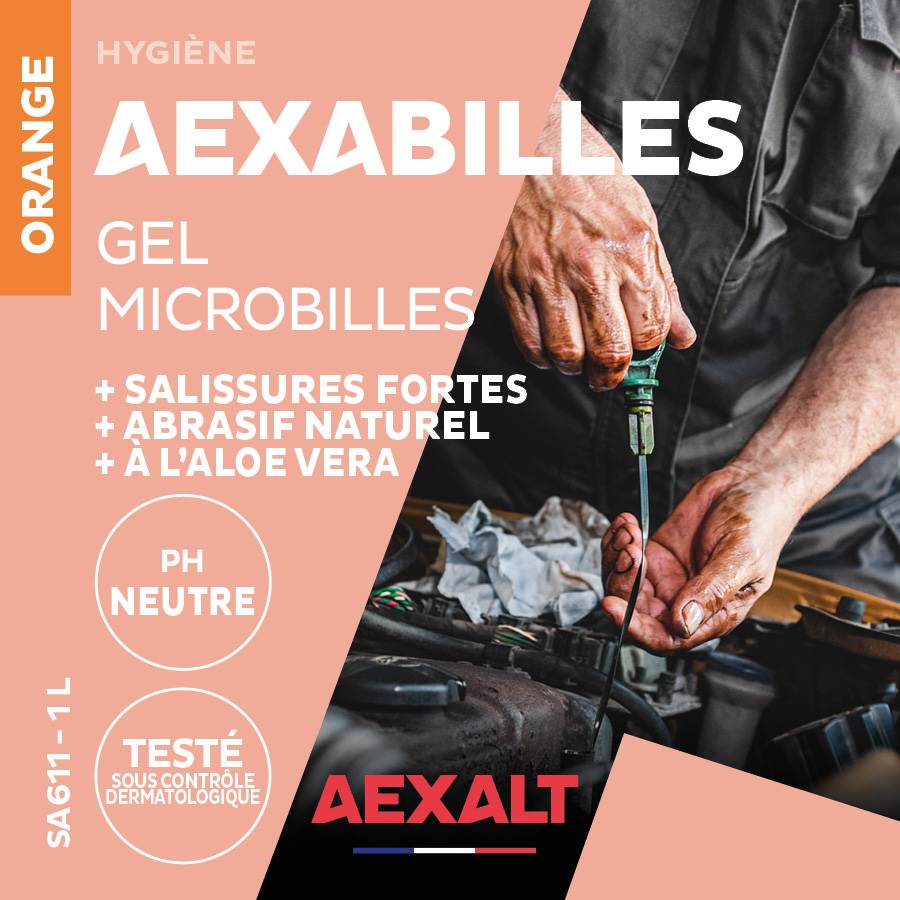 AEXABILLES GEL ORANGE - Gel microbilles parfum orange - 1L-2