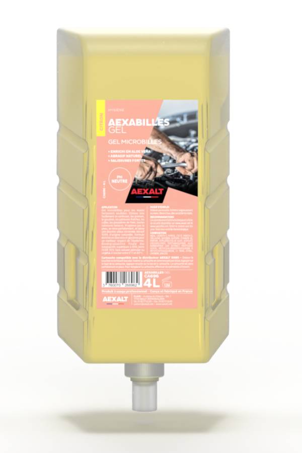 AEXABILLES GEL CITRON - Gel microbilles parfum citron - 4L-1