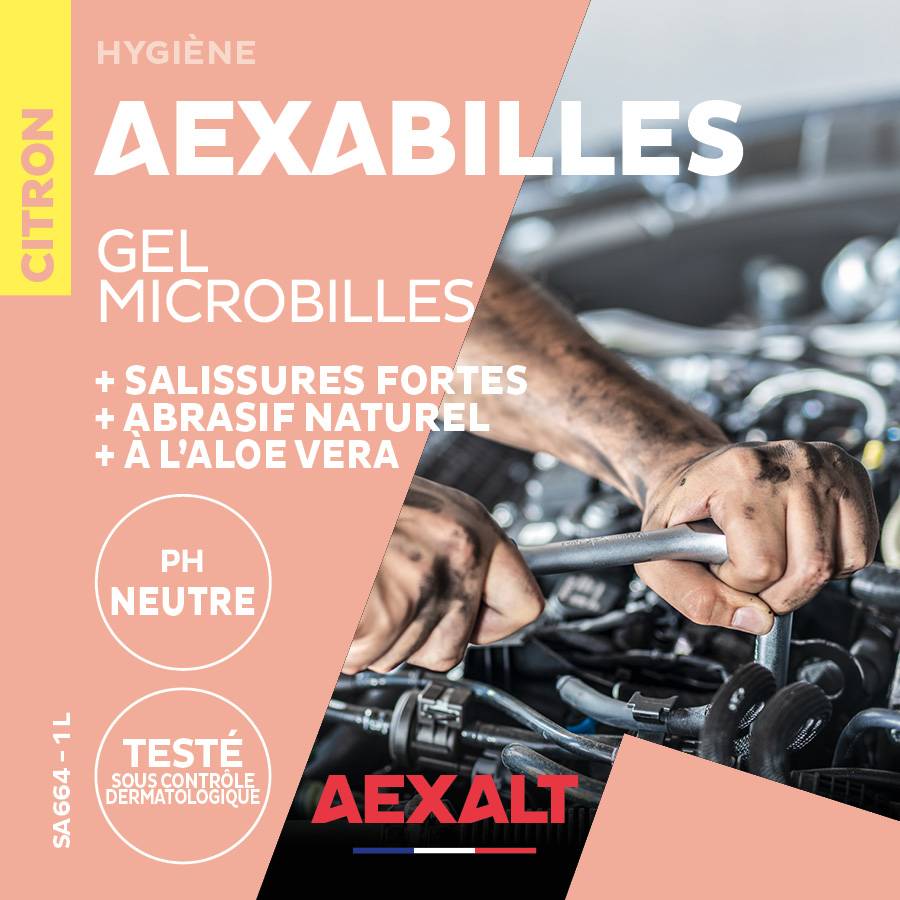 AEXABILLES GEL CITRON - Gel microbilles parfum citron - 1L-2