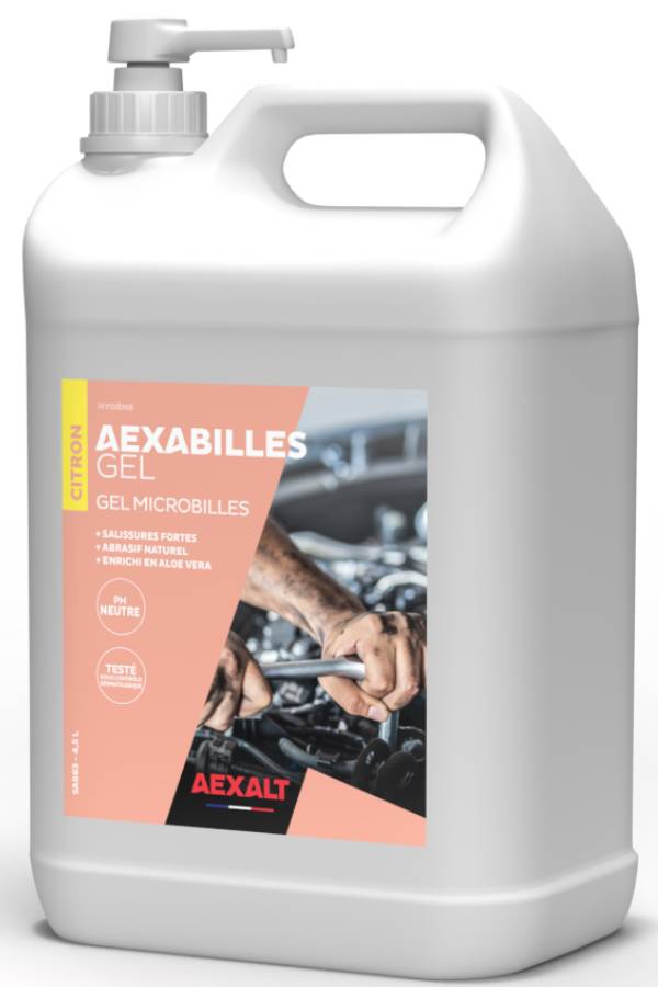 AEXABILLES GEL CITRON - Gel microbilles parfum citron - 4,5L-0