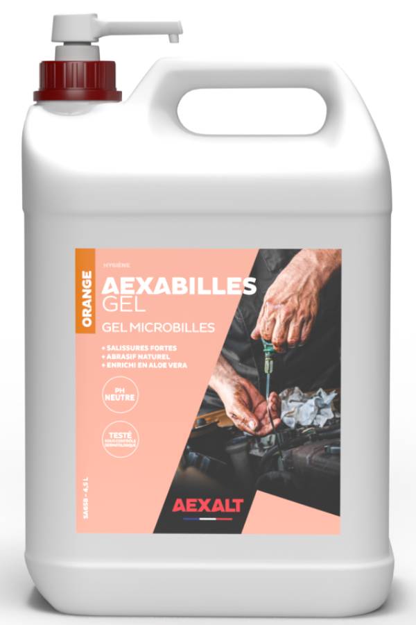 AEXABILLES GEL ORANGE - Gel microbilles parfum orange - 4,5L-1