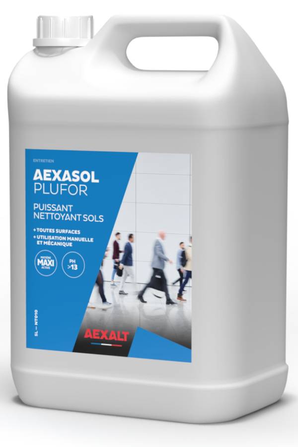 AEXASOL PLUFOR - Puissant nettoyant sols - 5L