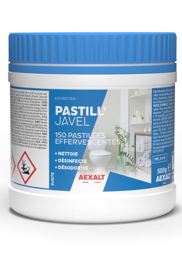 PASTILL'JAVEL - pastilles effervescentes - 150 pastilles-0