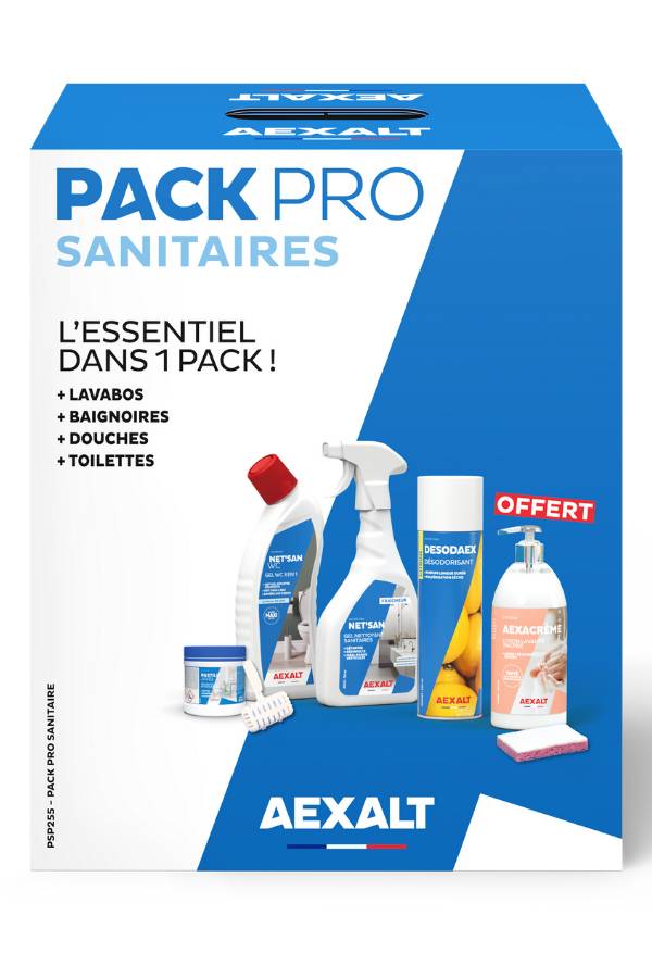 PACK PRO SANITAIRE 7 articles - L'essentiel dans pack - 7 articles-0