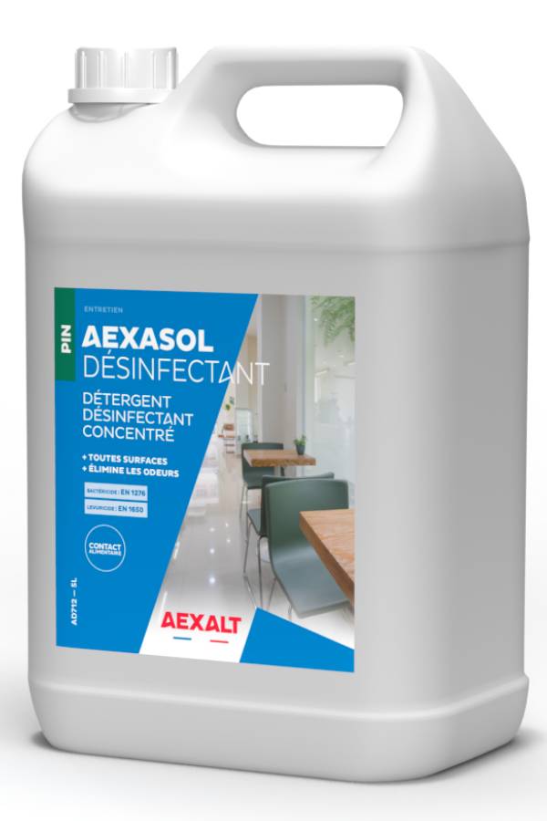AEXASOL DÉSINFECTANT - Détergent désinfectant concentré - 5L-1