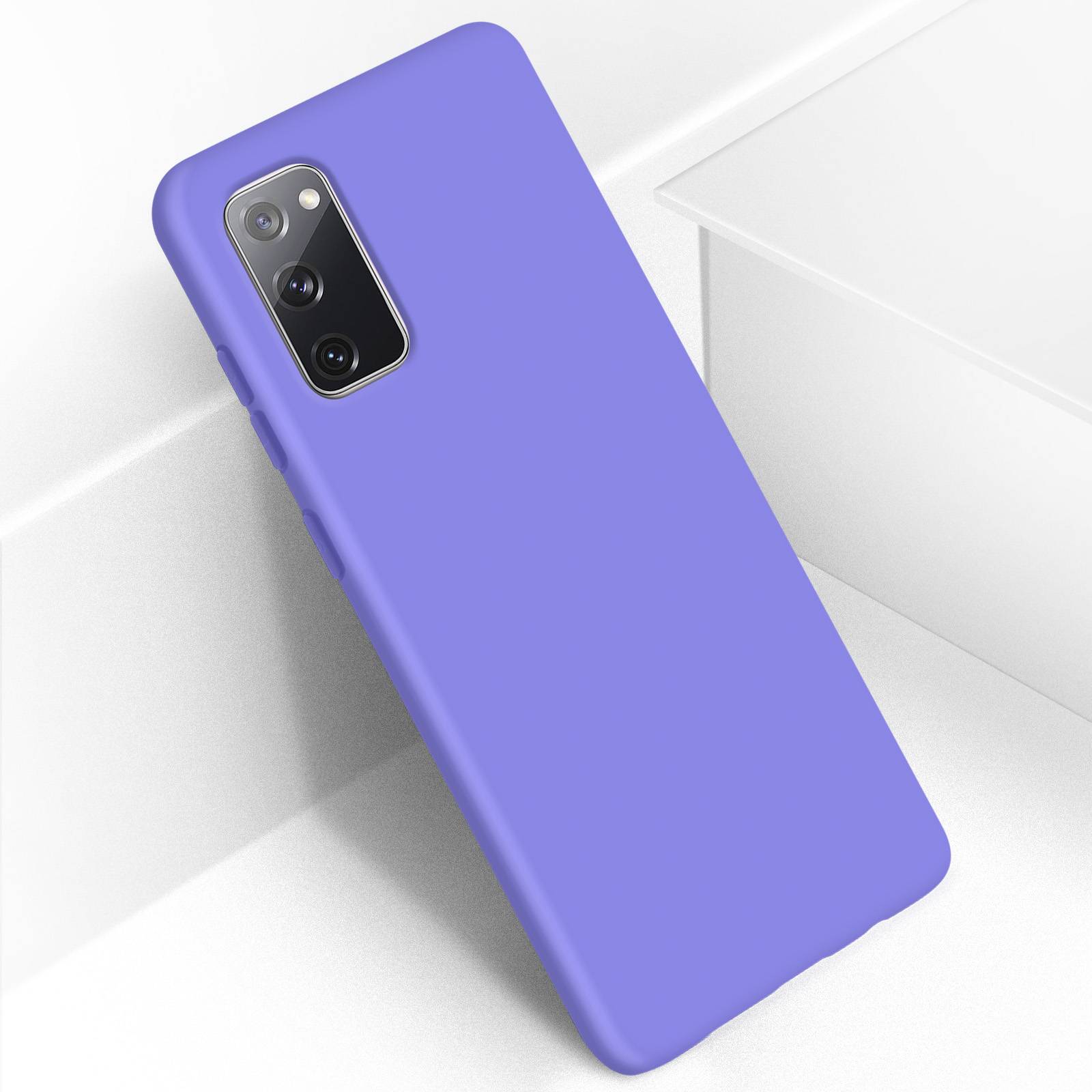 Coque pour Samsung Galaxy S20 FE Semi-rigide Soft Touch Compatible QI-1