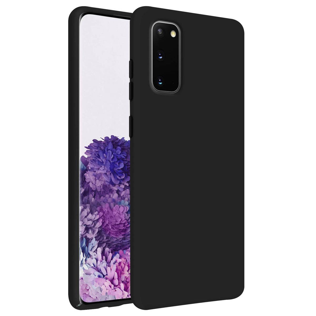 Coque Soft-Touch pour Samsung Galaxy S20 en Silicone Semi-rigide Antidérapant-0