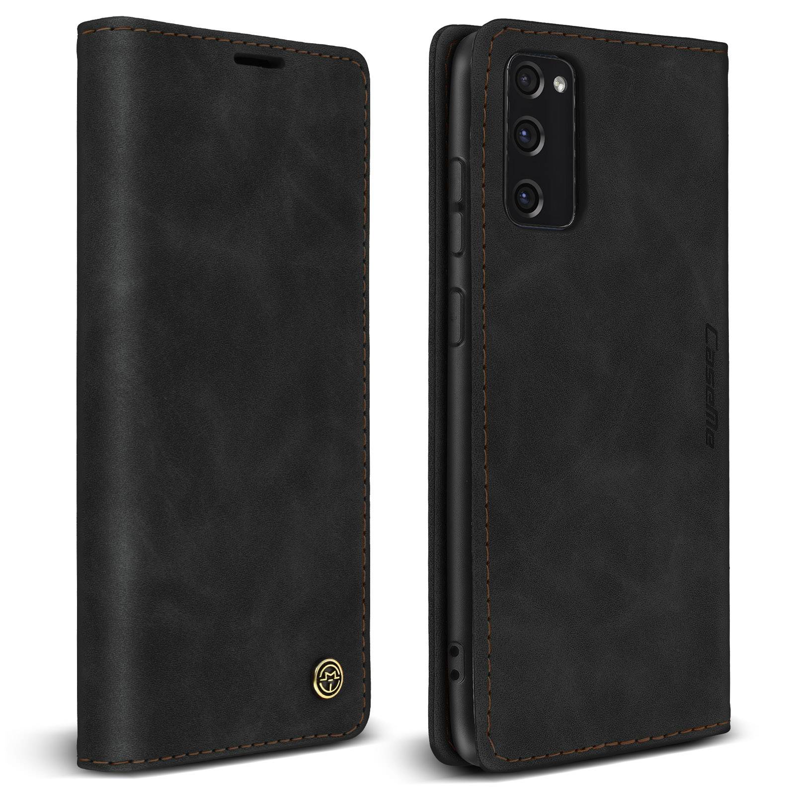 Étui pour Samsung Galaxy S20 FE Folio Vintage Portefeuille et Support Vidéo-0