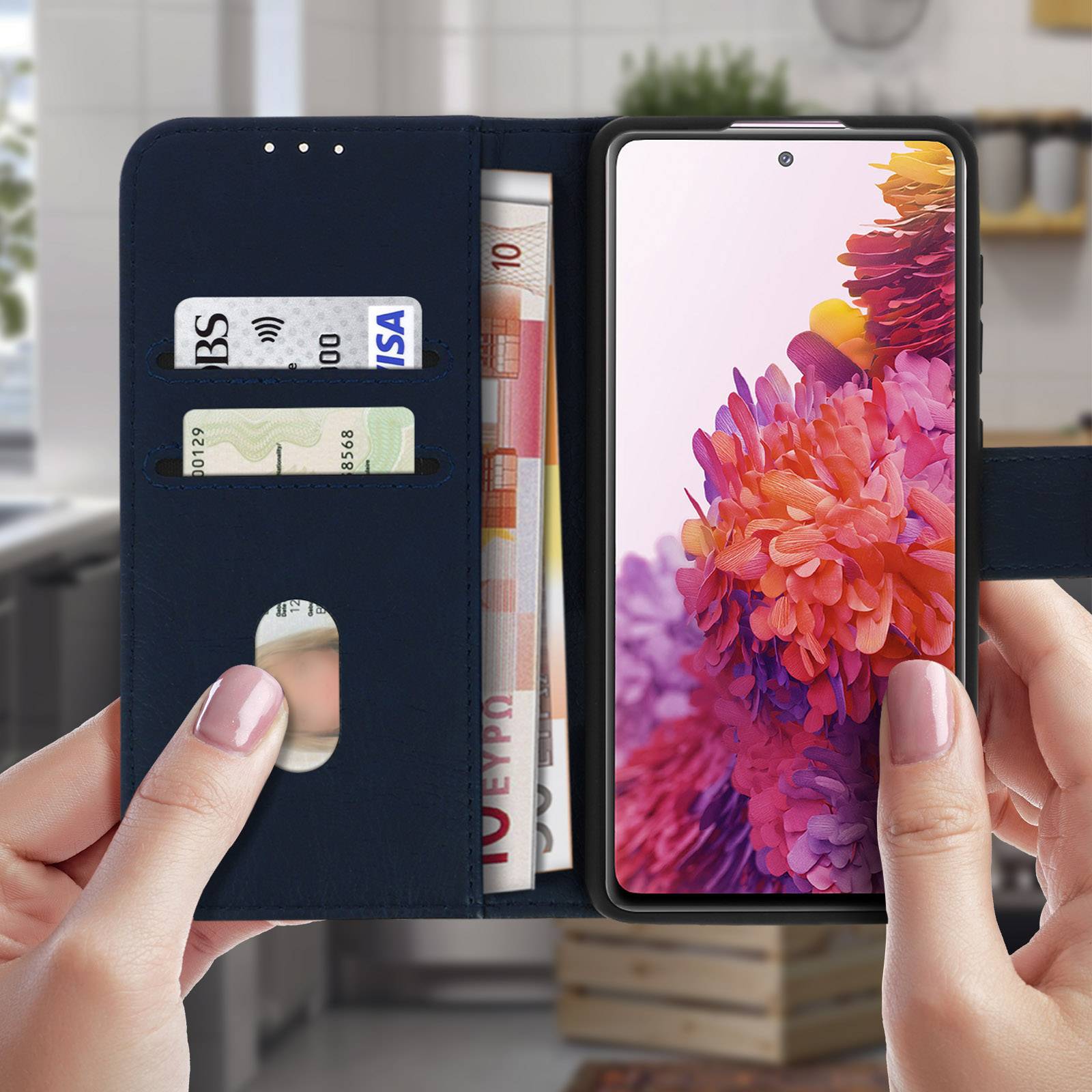 Étui pour Samsung Galaxy S20 FE Housse Intégrale Porte-carte Fonction Support-2