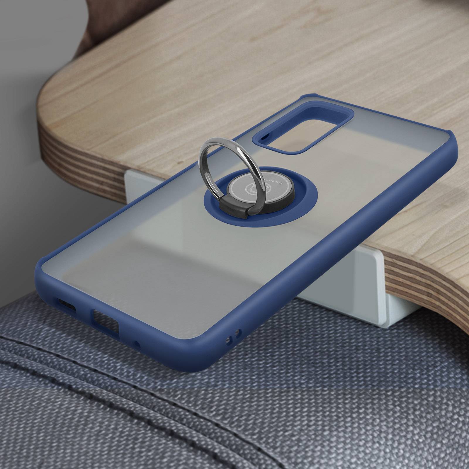 Coque pour Samsung Galaxy S20 FE avec Bague Métallique Fonction Support-3