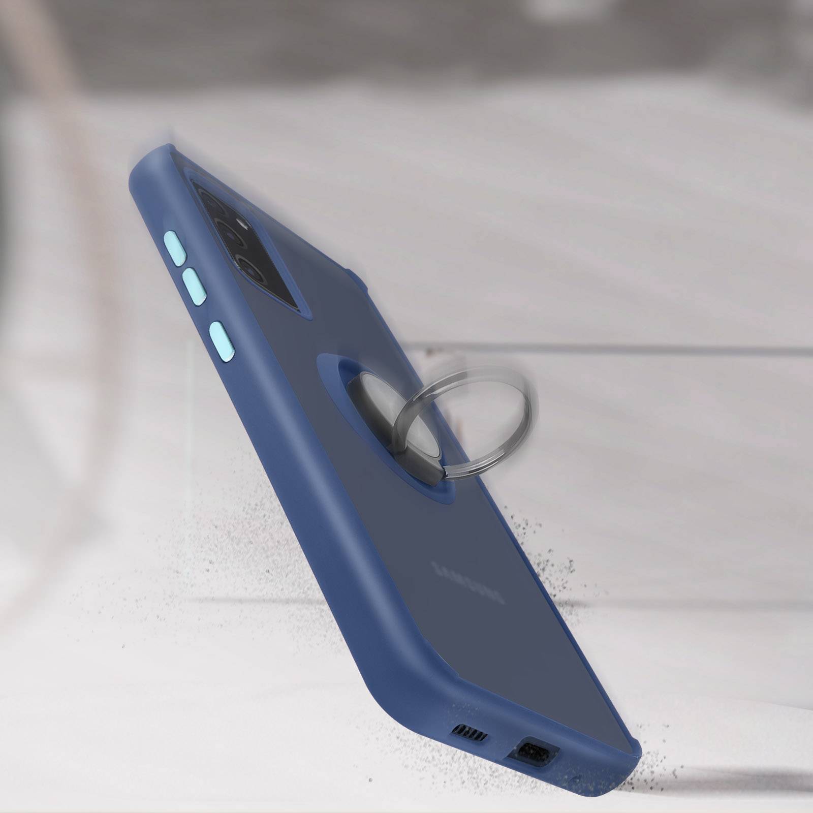 Coque pour Samsung Galaxy S20 FE avec Bague Métallique Fonction Support-4