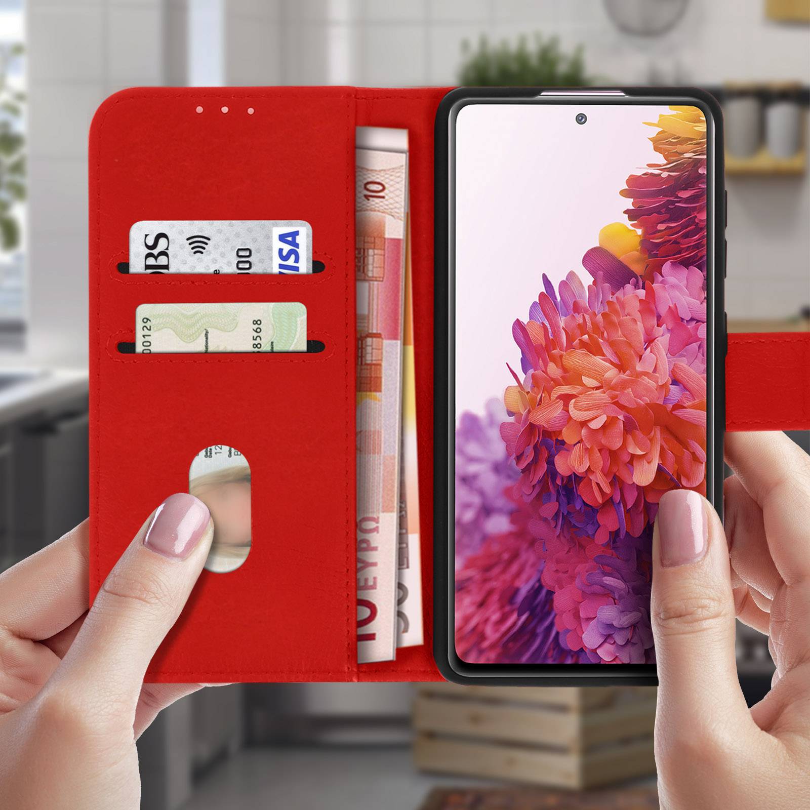Étui pour Samsung Galaxy S20 FE Housse Intégrale Porte-carte Fonction Support-2