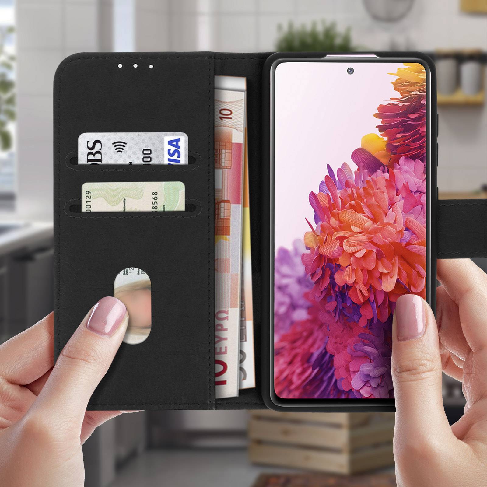 Étui pour Samsung Galaxy S20 FE Housse Intégrale Porte-carte Fonction Support-2