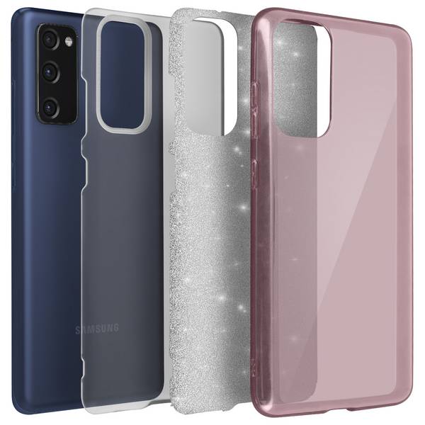 Coque pour Samsung Galaxy S20 FE Paillette Amovible Silicone Semi-rigide
