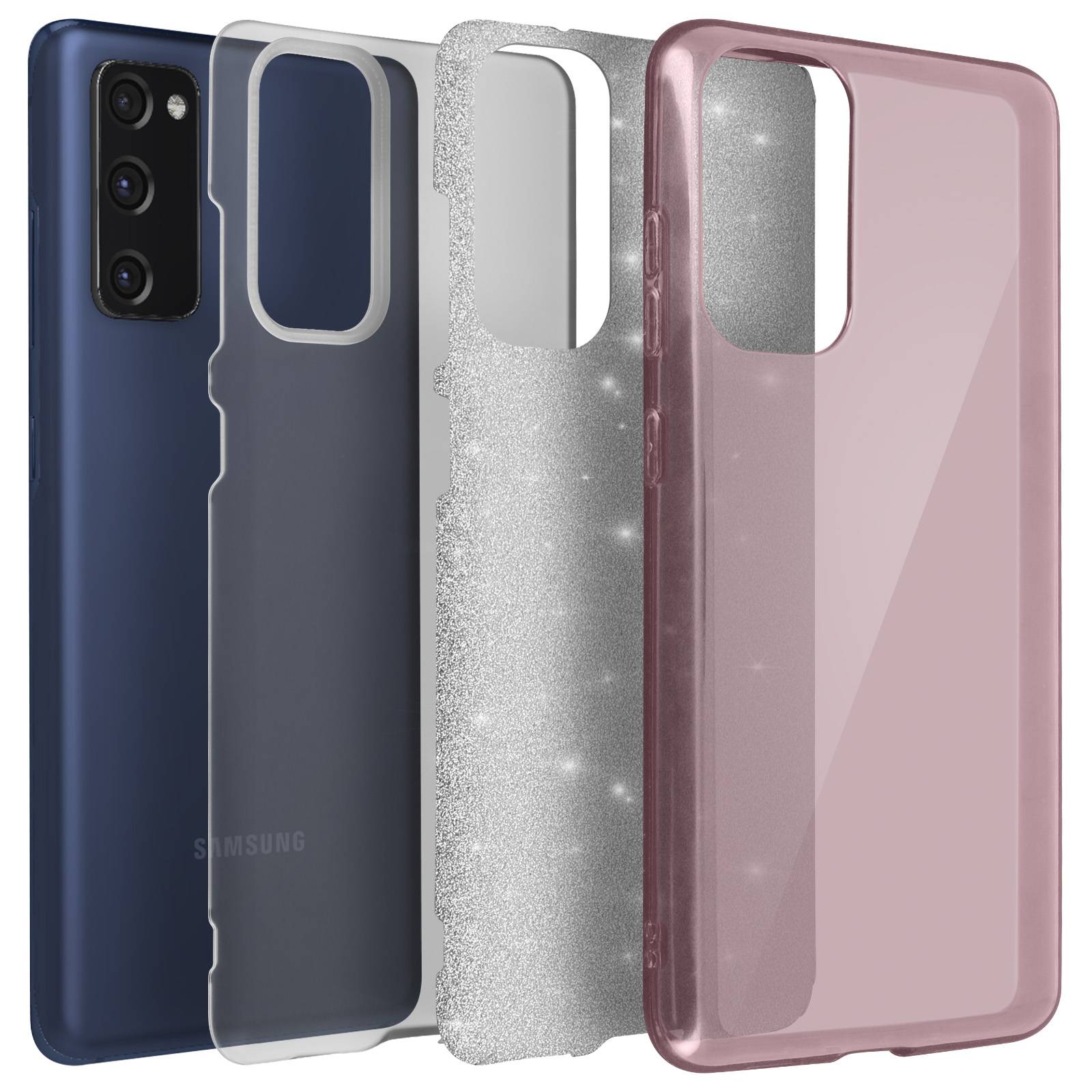 Coque pour Samsung Galaxy S20 FE Paillette Amovible Silicone Semi-rigide-0