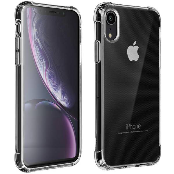Coque Apple iPhone XR Flexible Antichoc Coins Bumper