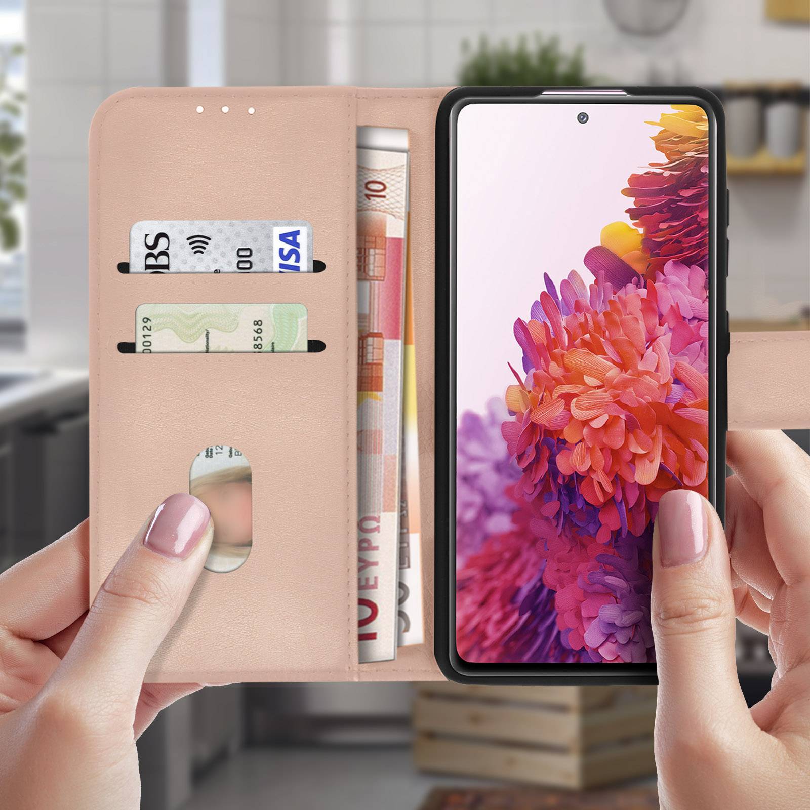 Étui pour Samsung Galaxy S20 FE Clapet Portefeuille Support Vidéo-2