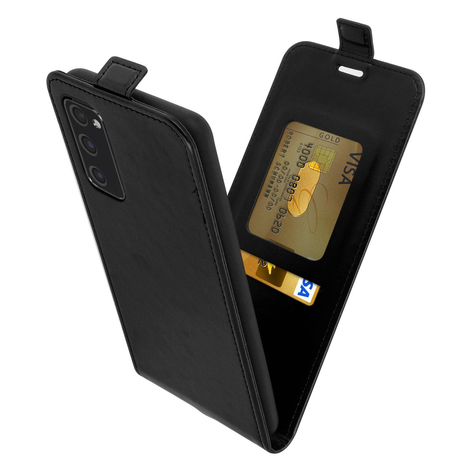 Étui pour Samsung Galaxy S20 FE Clapet Vertical Protection Porte-carte-1
