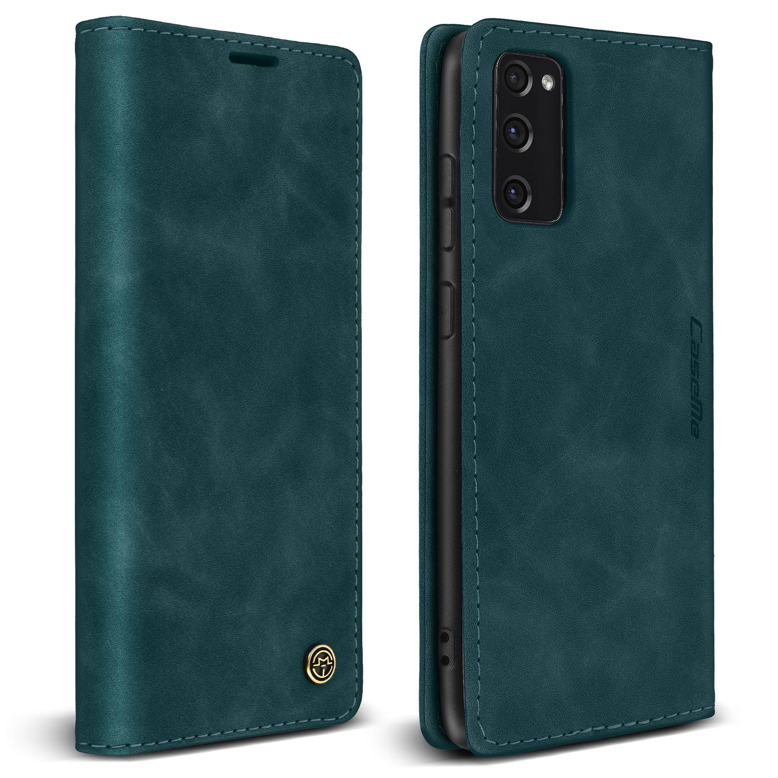 Étui pour Samsung S20 FE Folio Vintage Portefeuille et Support Vidéo-0