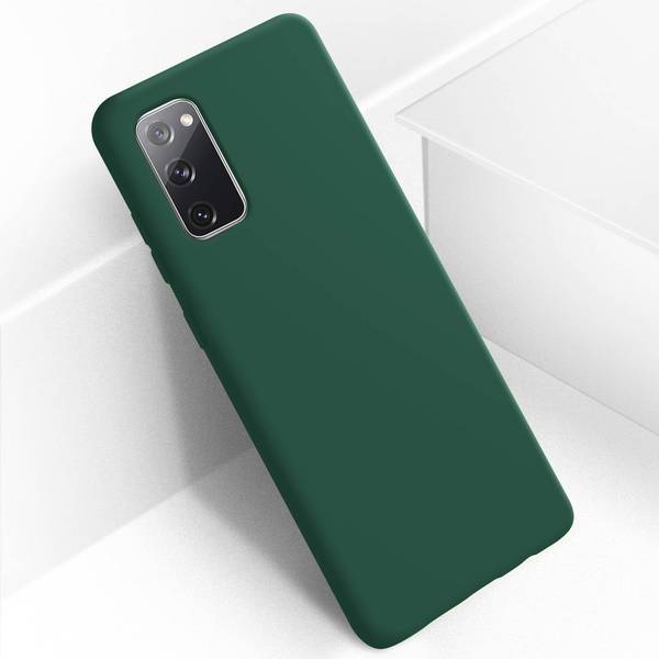 Coque pour Samsung Galaxy S20 FE Semi-rigide Soft Touch Compatible QI