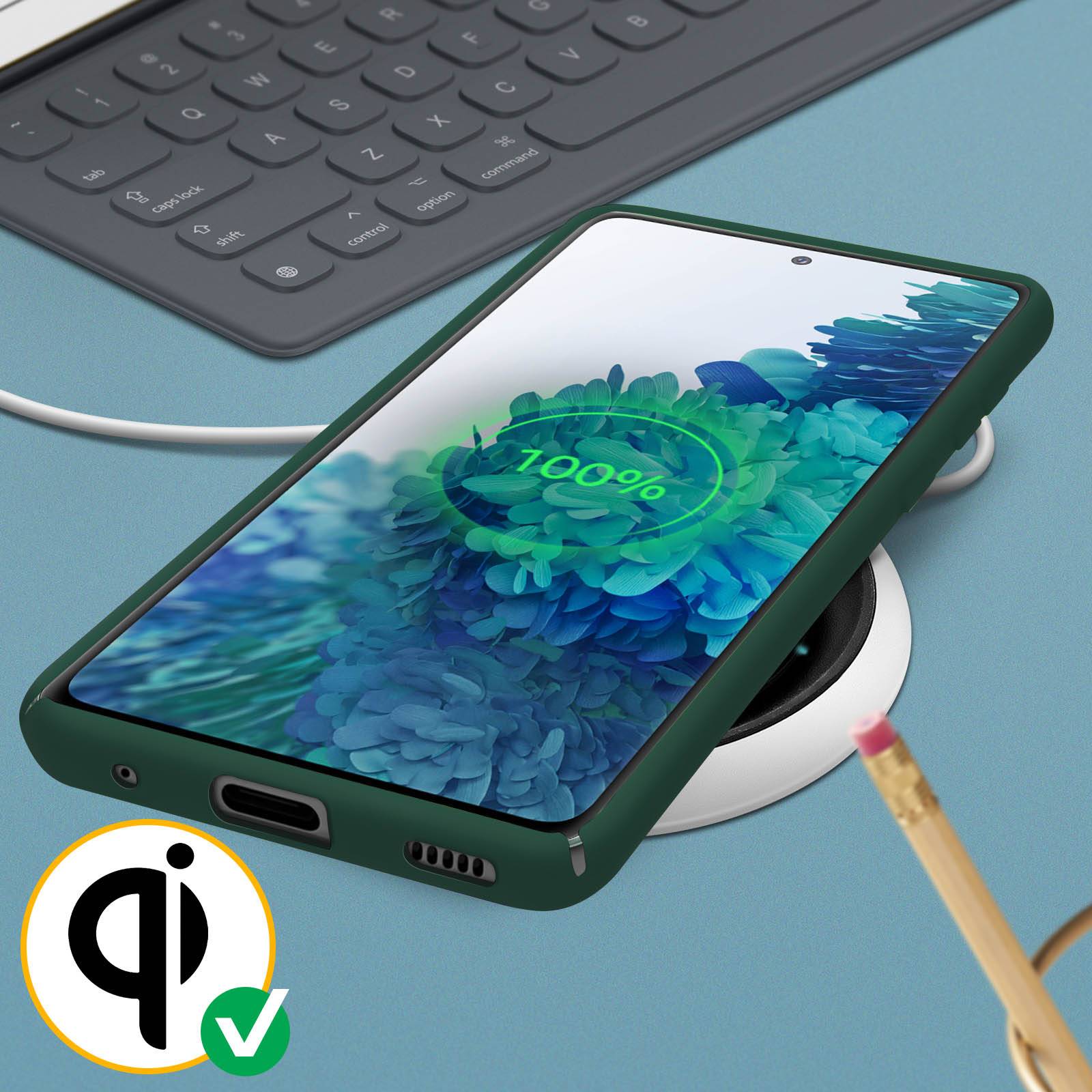 Coque pour Samsung Galaxy S20 FE Semi-rigide Soft Touch Compatible QI-3