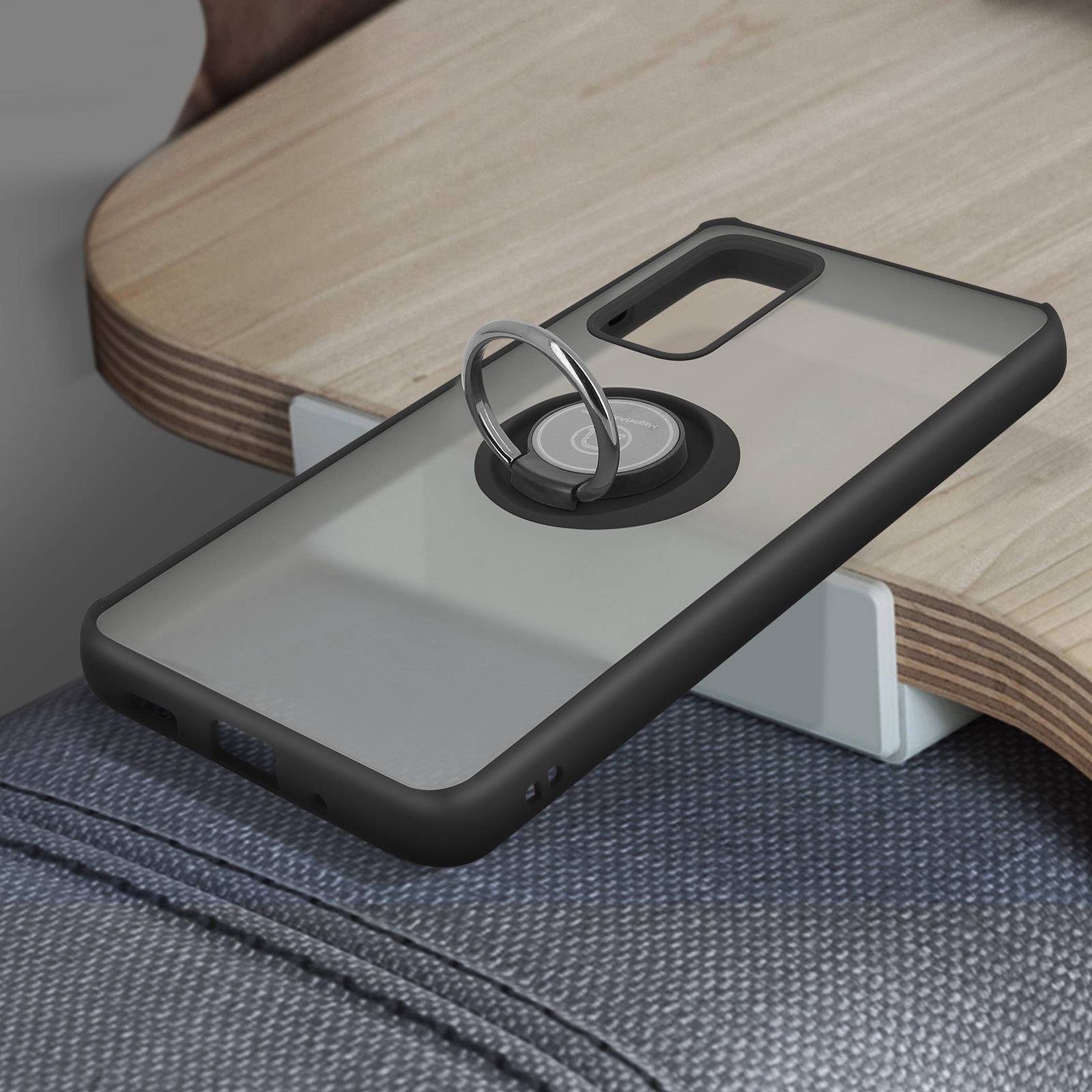 Coque pour Samsung Galaxy S20 FE avec Bague Métallique Fonction Support-3
