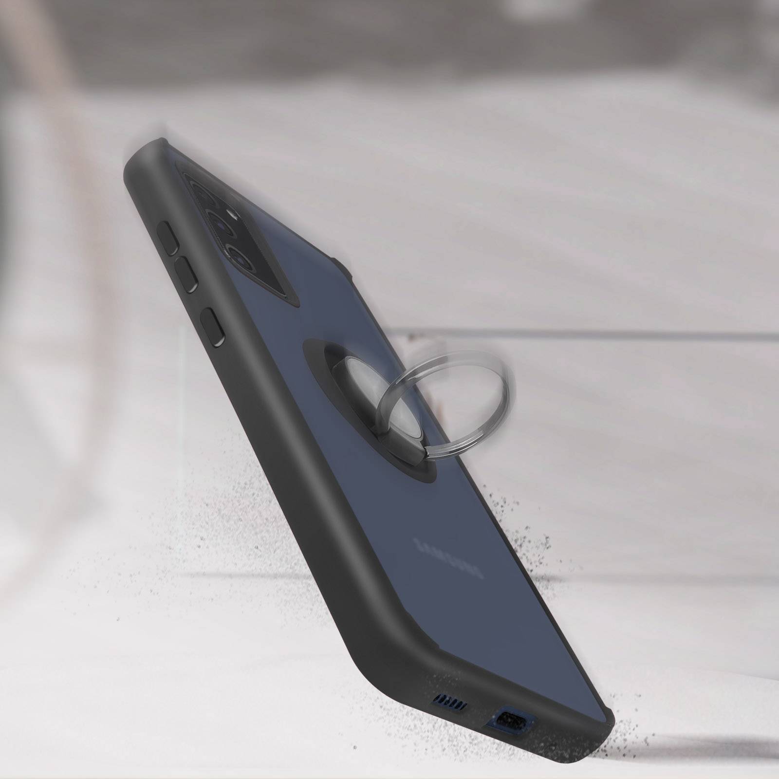 Coque pour Samsung Galaxy S20 FE avec Bague Métallique Fonction Support-4