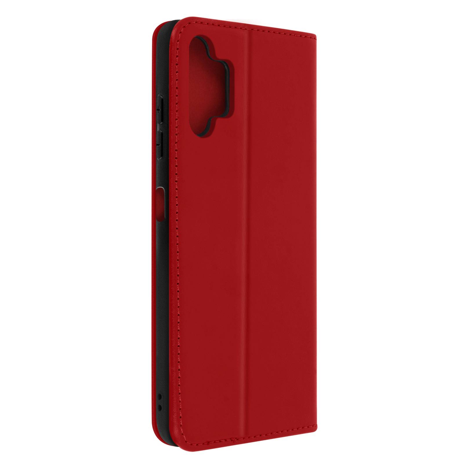 Étui pour Samsung Galaxy A32 5G Porte-carte Support Vidéo Cuir Véritable-1