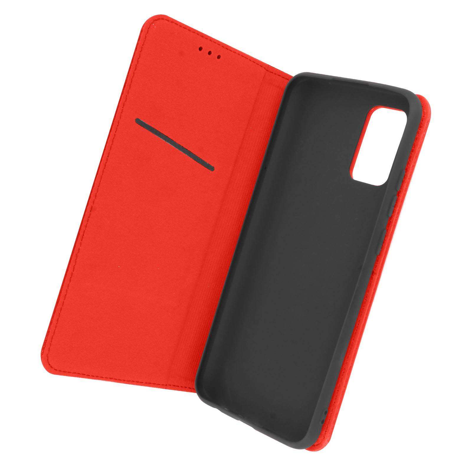 Étui pour Samsung Galaxy A52 et A52s Porte-carte Support Vidéo Cuir Véritable-0