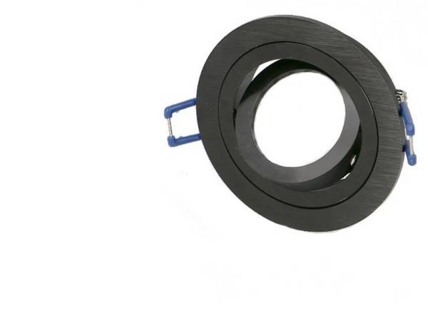 Collerette orientable finition noir Ø92mm - 77120