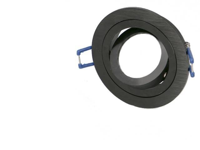 Collerette orientable finition noir Ø92mm - 77120-0