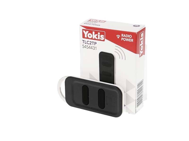 Télécommande sans fil 2 canaux Yokis - TLC2TP-0