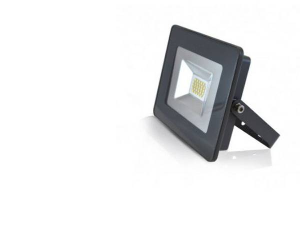 Projecteur LED 20W gris étanche blanc chaud - 800424