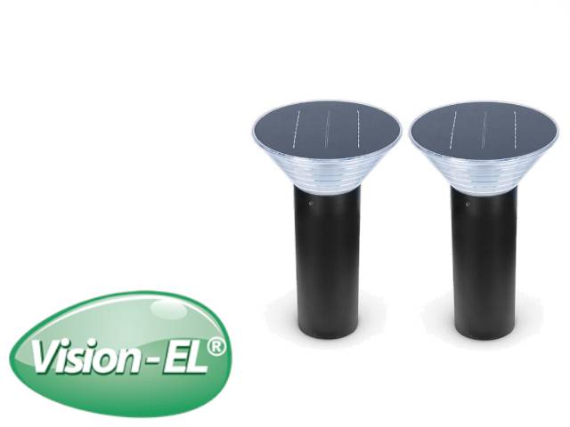 Potelet solaire étanche LED 4W 4000K 380 mm-1