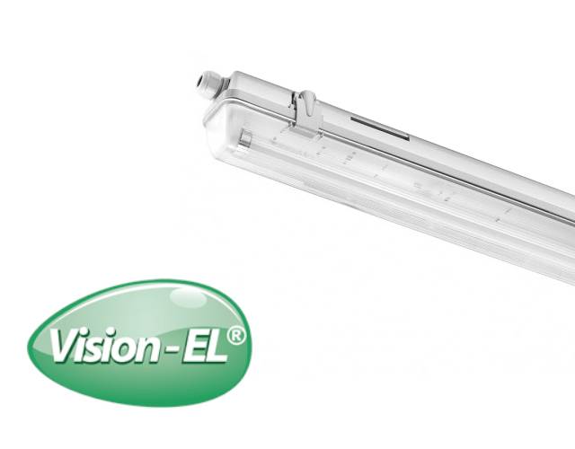 Réglette étanche saillie vide 1,5m, pour deux tubes LED - 75930-1